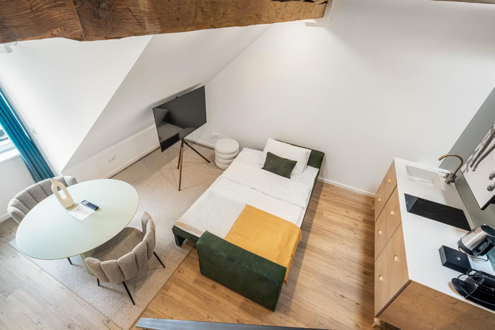 Kalm Stay - A Design Aparthotel Mnichov Pokoj fotografie